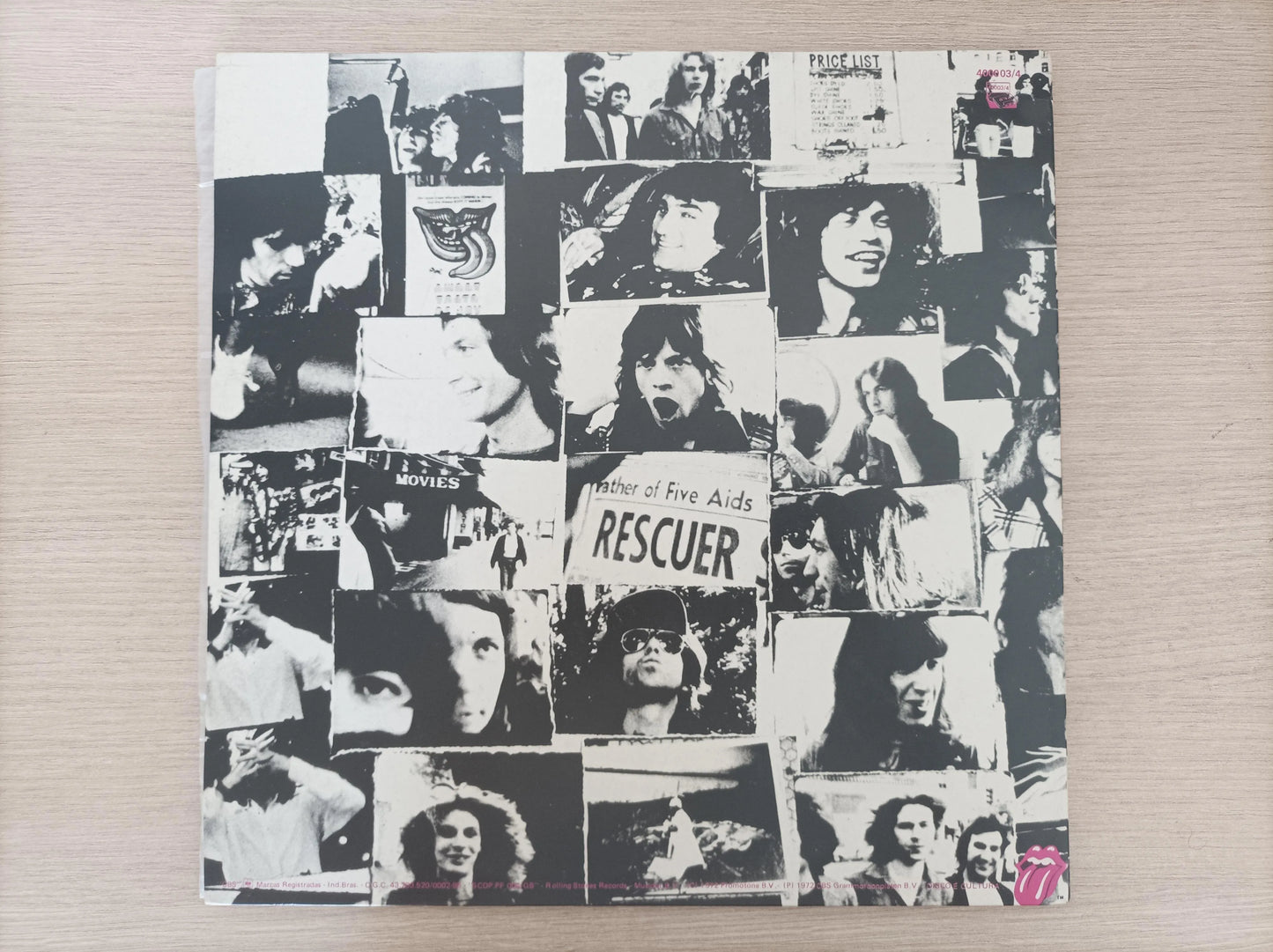 Lp Vinil The Rolling Stones Exile Main St Duplo Com Encartes