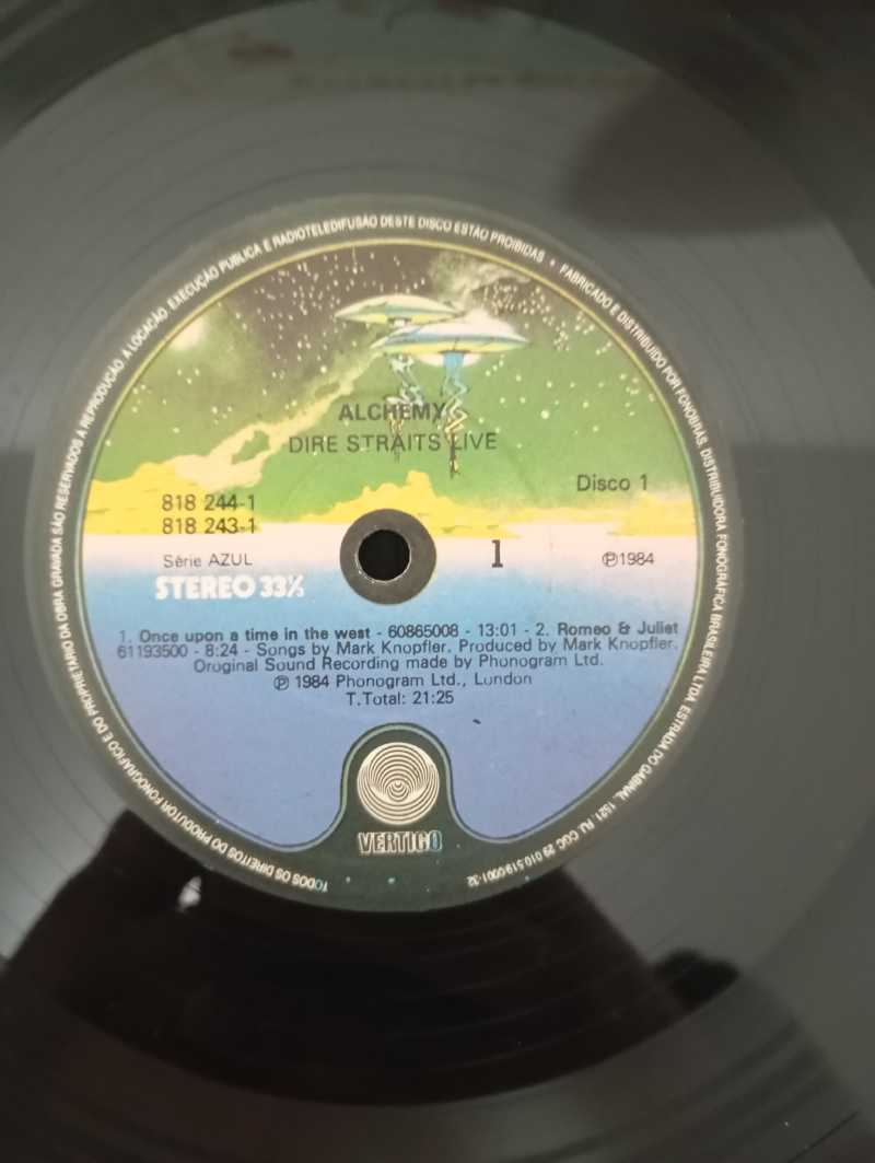 Lp Vinil Dire Straits Alchemy - Dire Straits Live Duplo