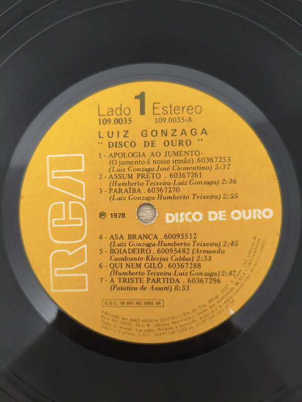 Lp Vinil Luiz Gonzaga Um Novo Espaço Para A Música