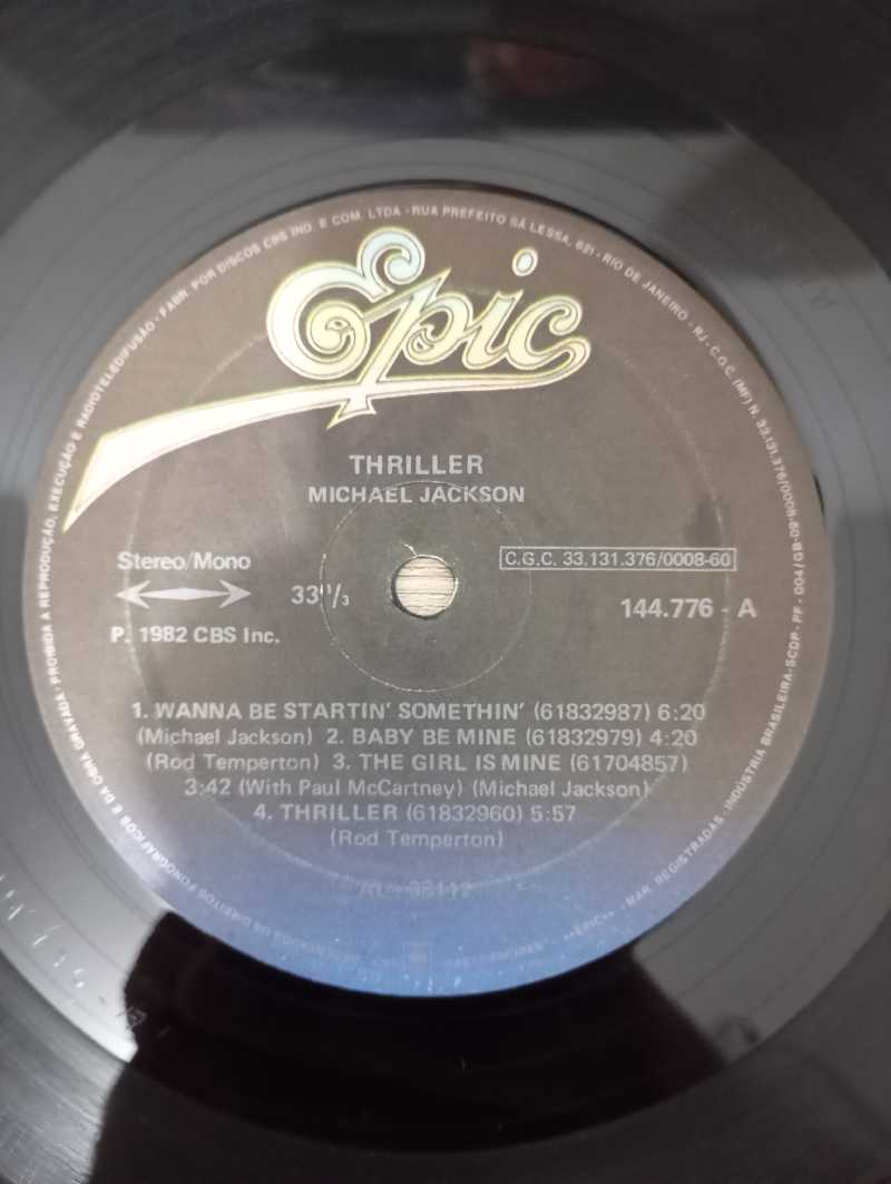 Lp Vinil Michael Jackson Thriller
