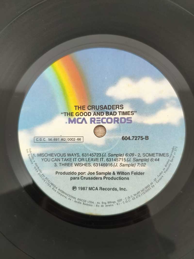 Lp Vinil The Crusaders The Good And Bad Times