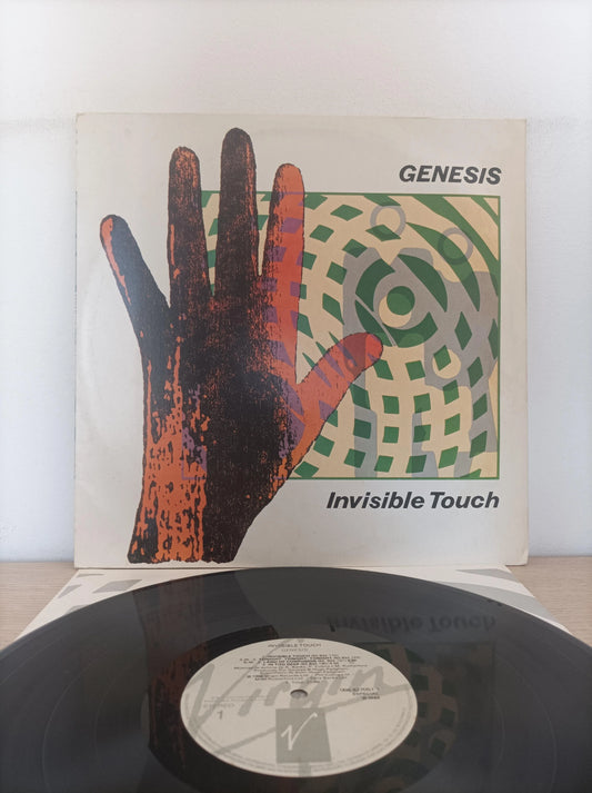 Disco Vinil Invisible Touch Genesis Com Encarte A