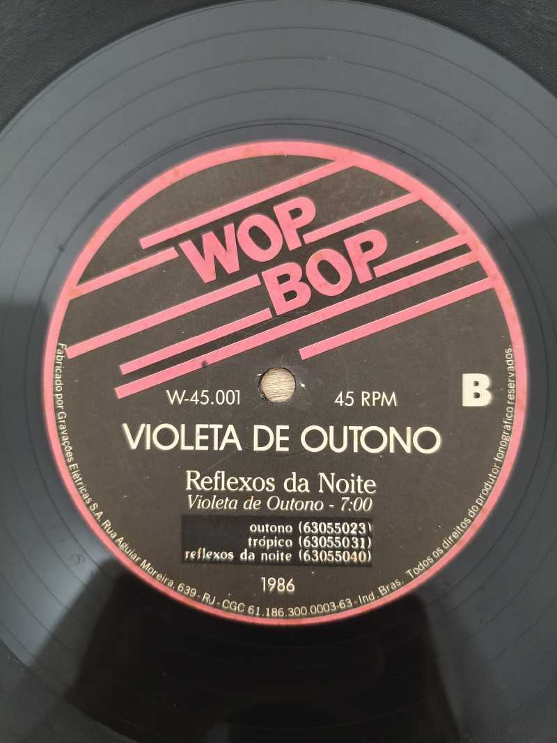Lp Vinil Violeta De Outono 1987