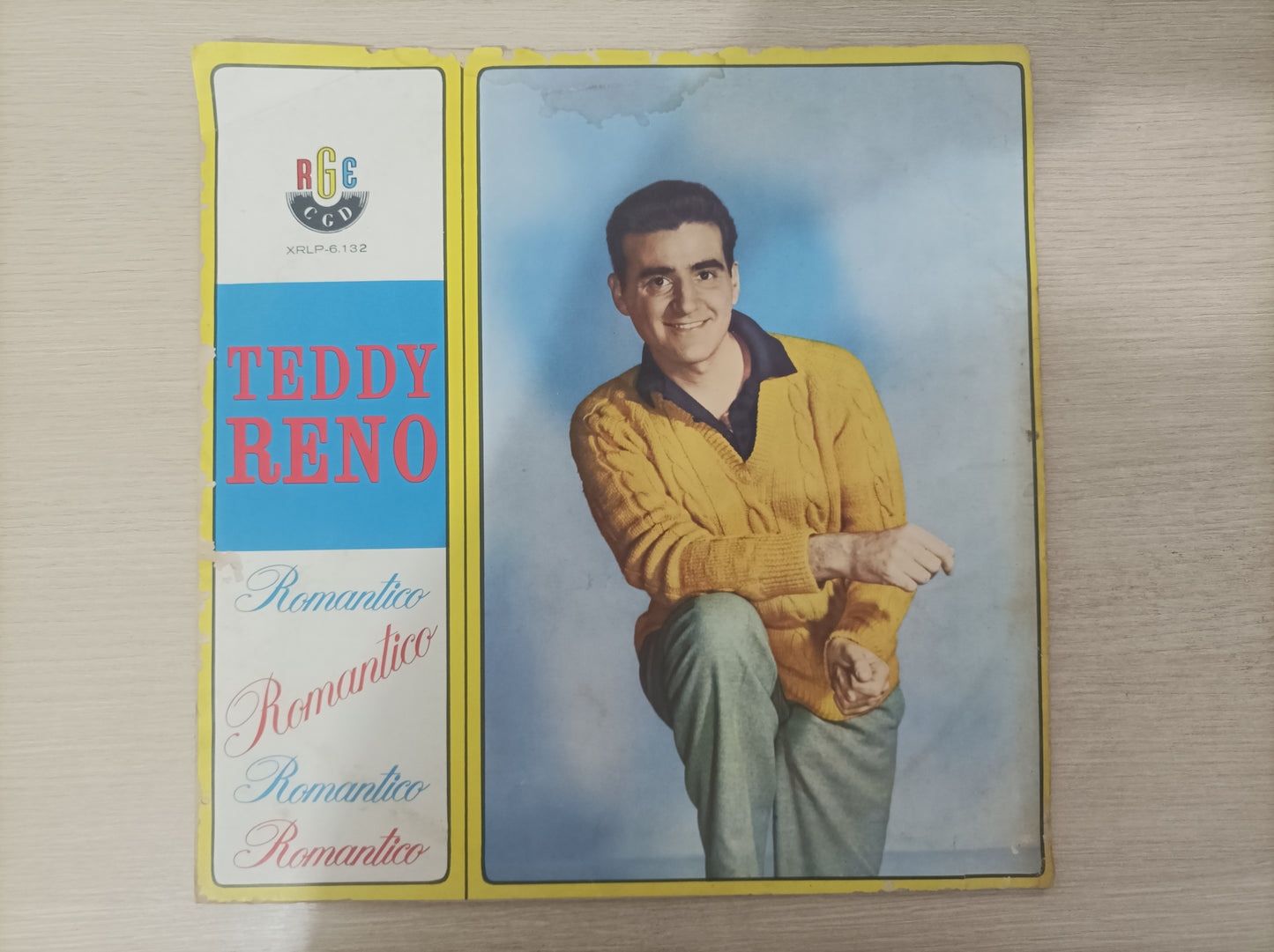Lp Vinil Teddy Reno Romântico