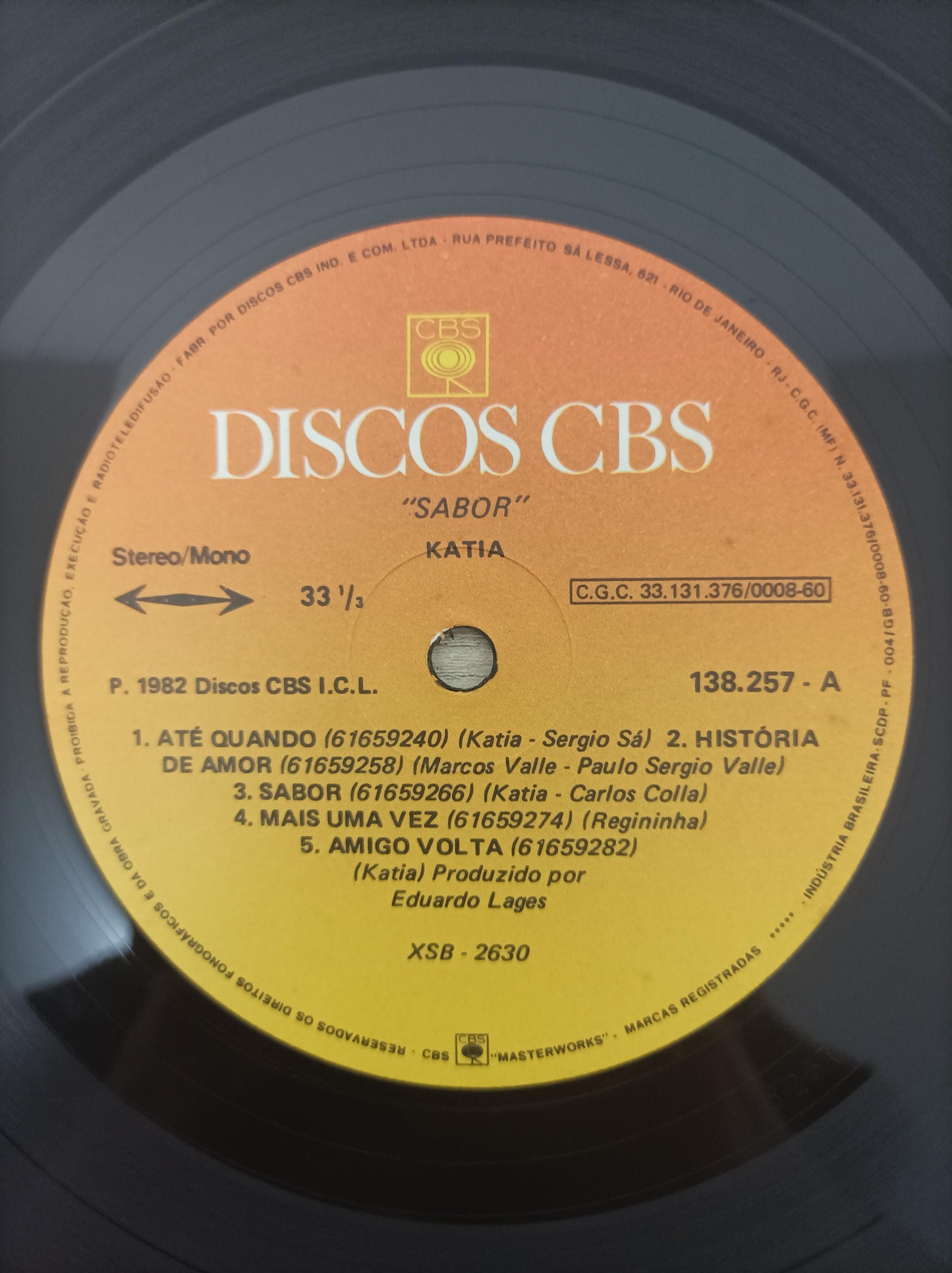 Lp Vinil Kátia Sabor