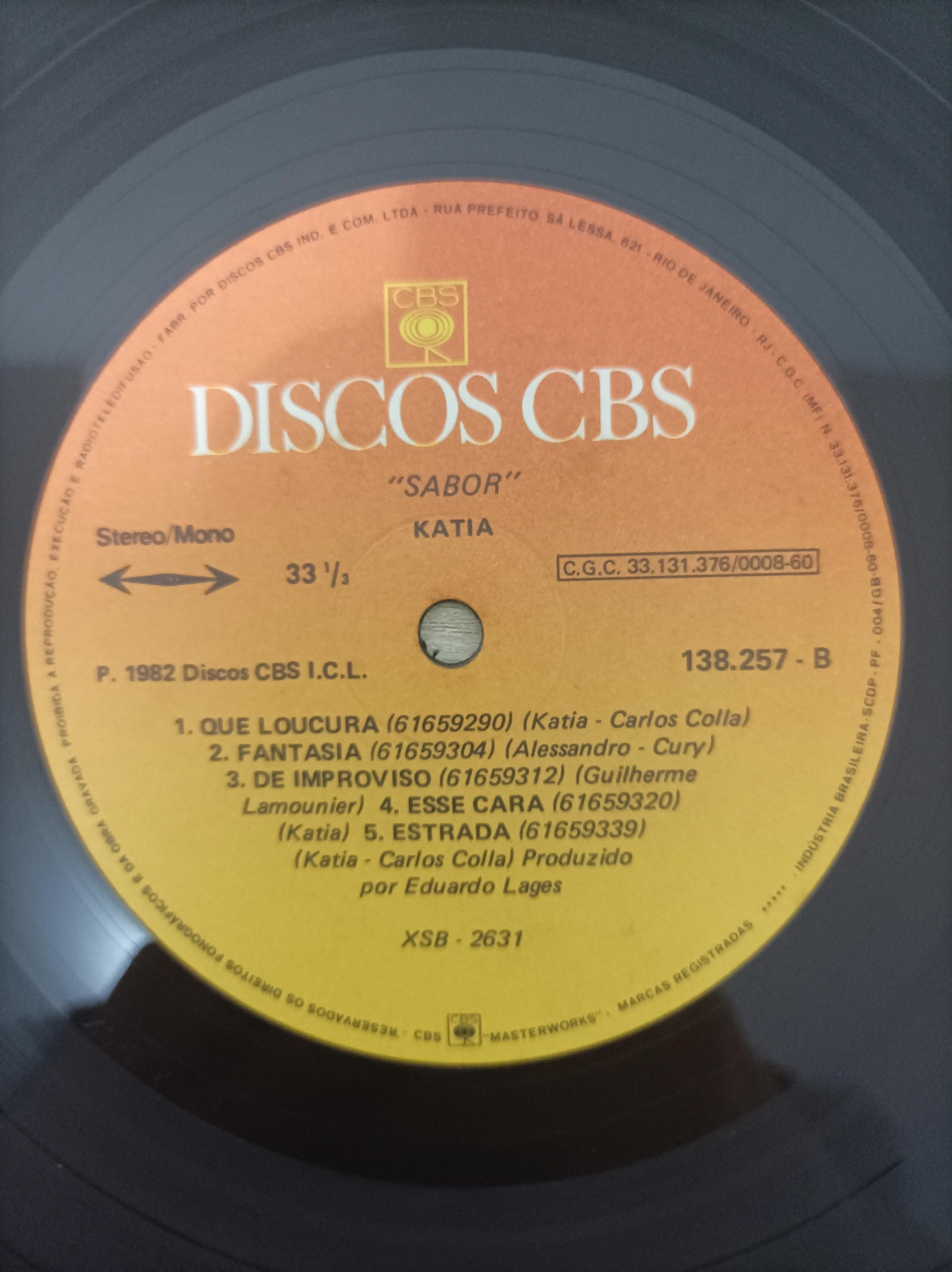 Lp Vinil Kátia Sabor