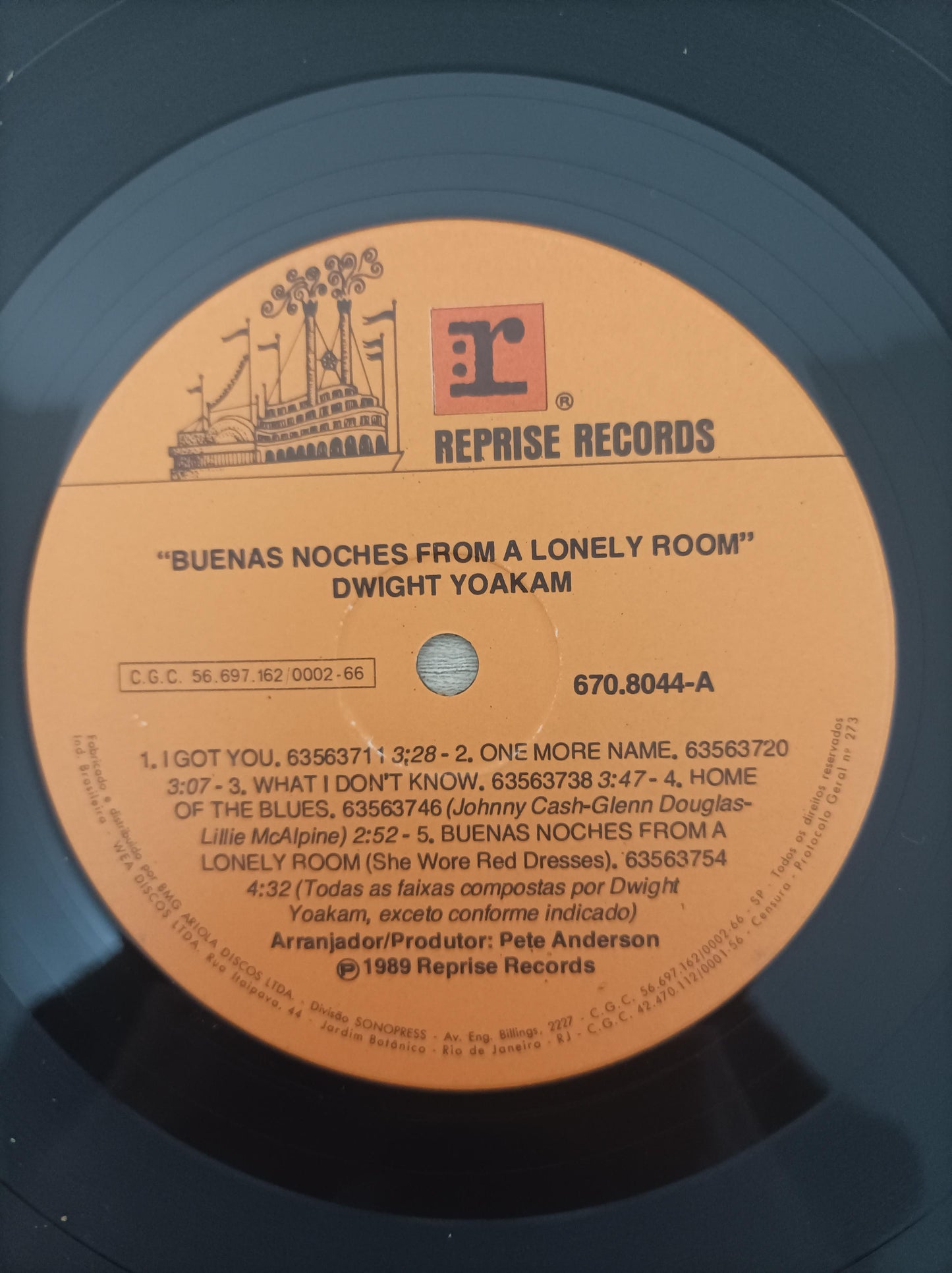 Lp Vinil Dwight Yoakam Buenas Noches From A Lonely Room