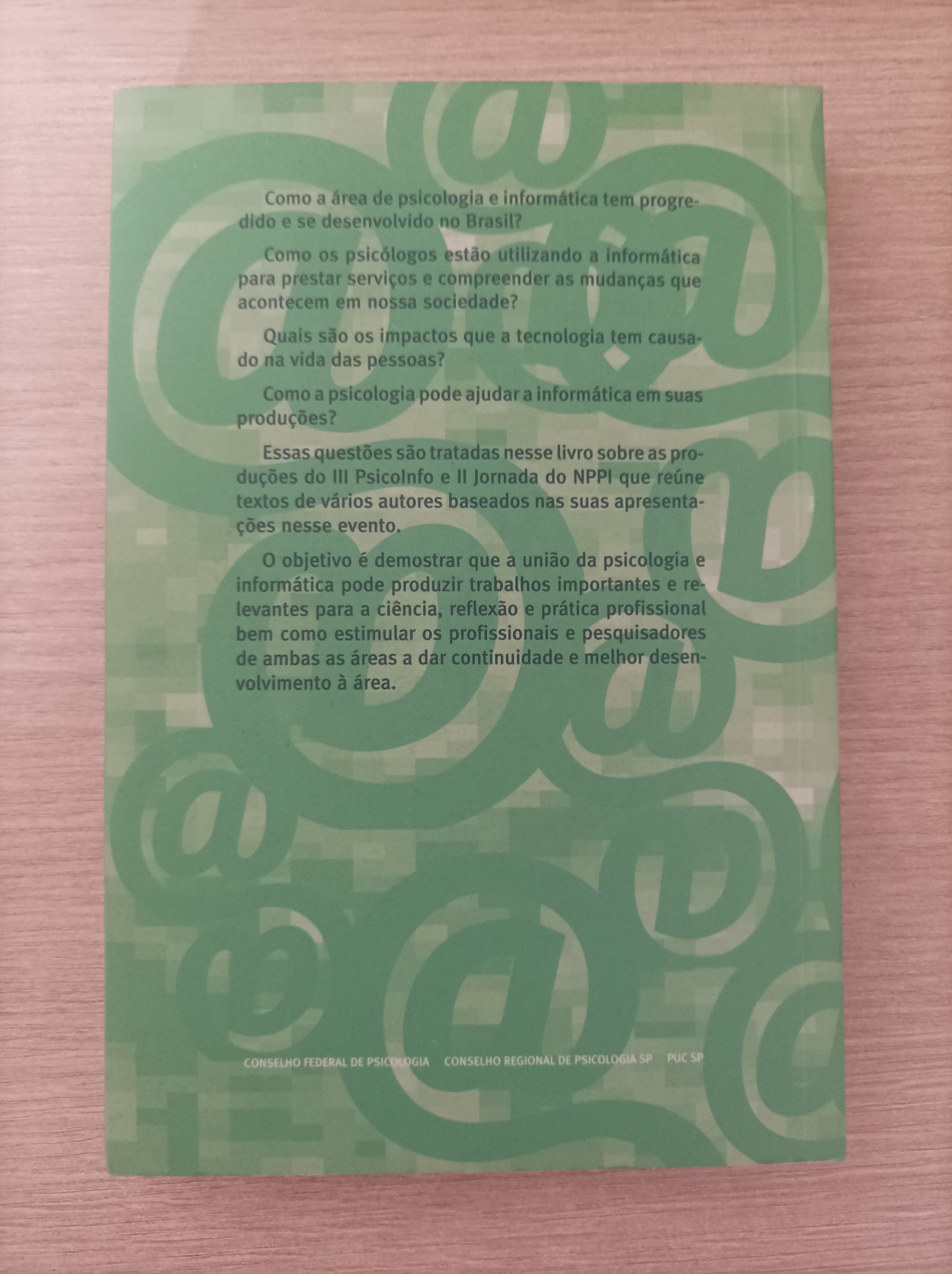 Livro Psicologia & Informática