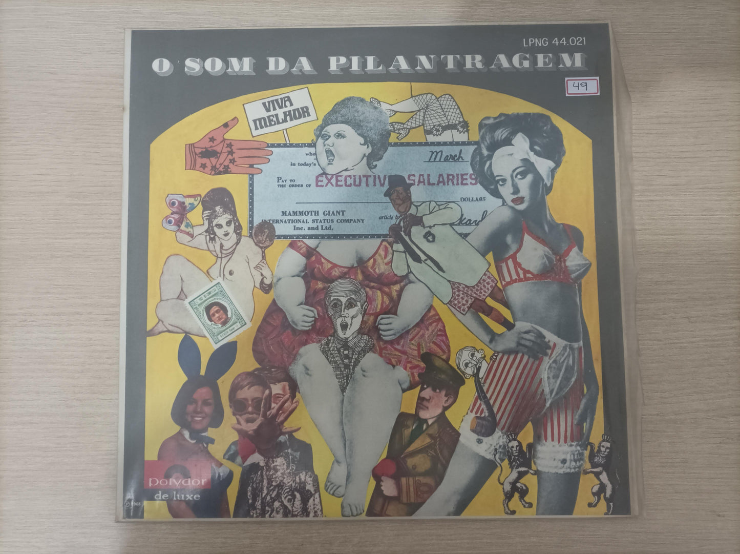 Lp Vinil A Turma Da Pilantragem O Som Da Pilantragem