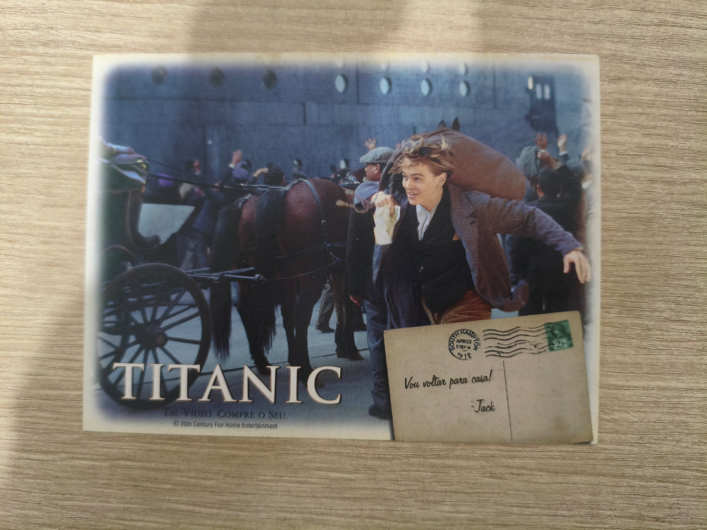 Fita VHS Titanic Filme Dublado Com encartes