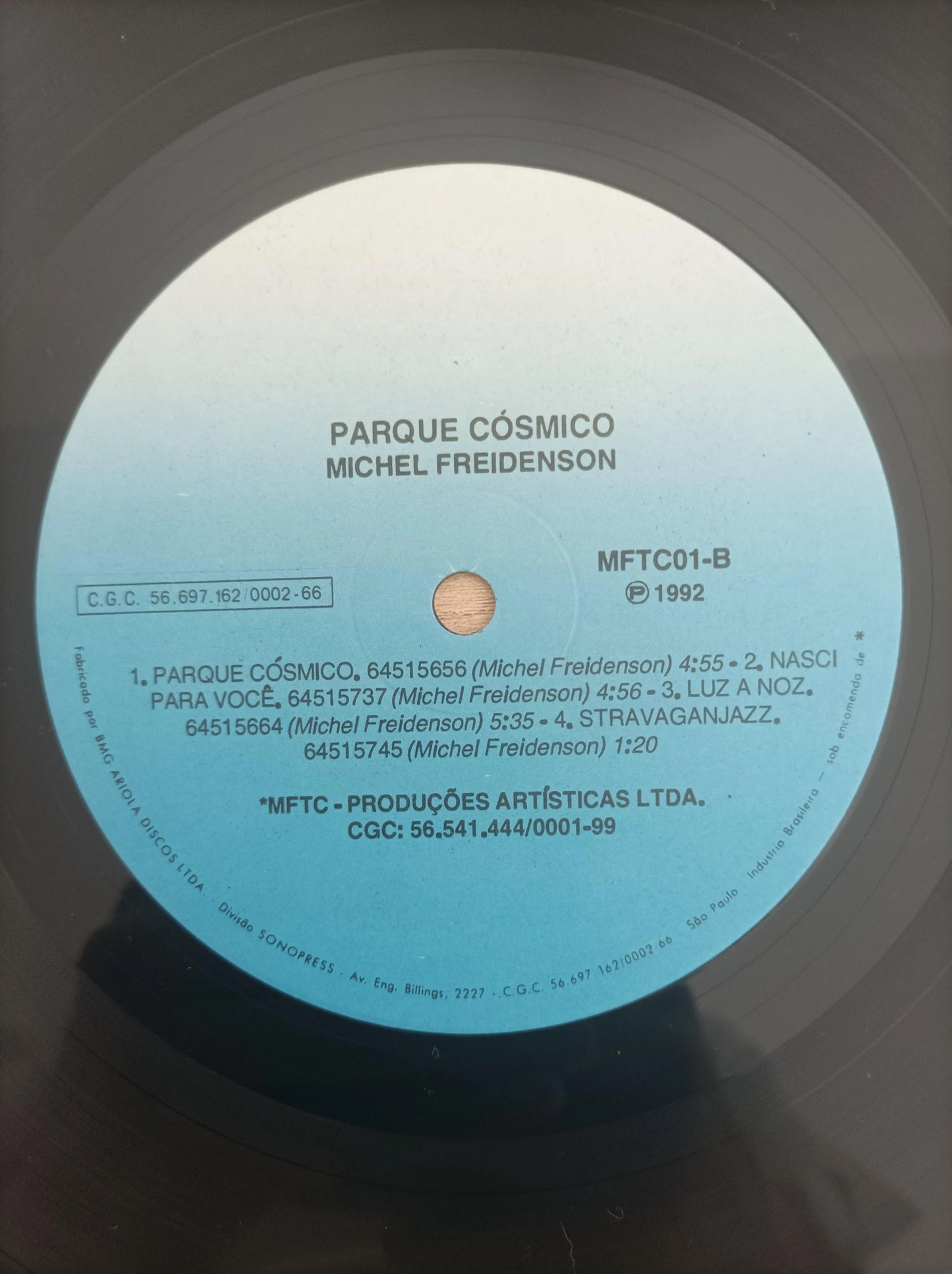 Lp Vinil Michel Freidenson Parque Cósmico