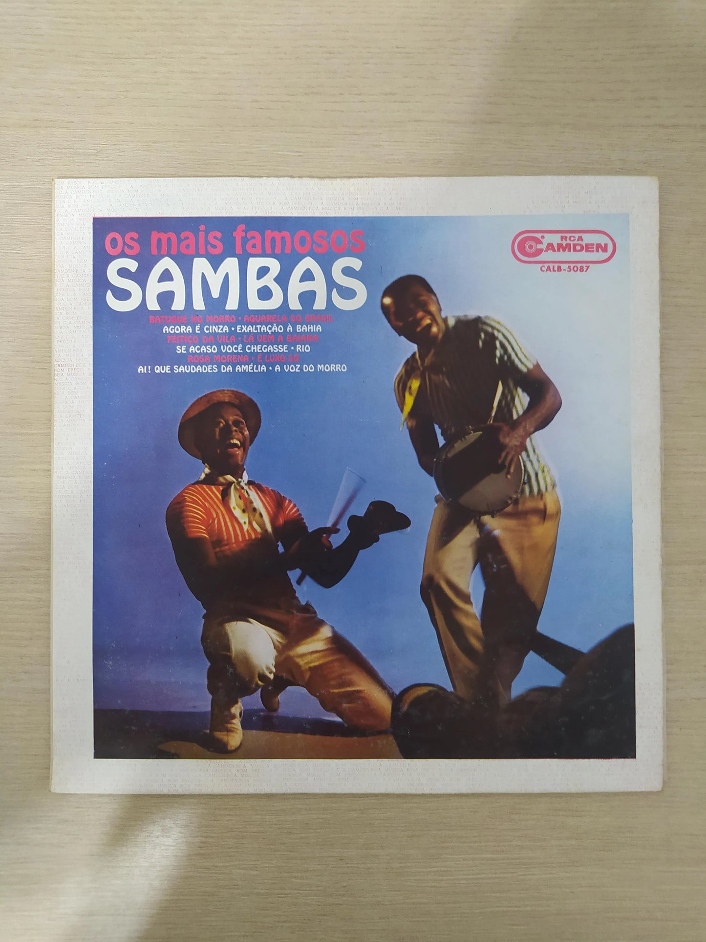 Lp Vinil Os Mais Famosos Sambas