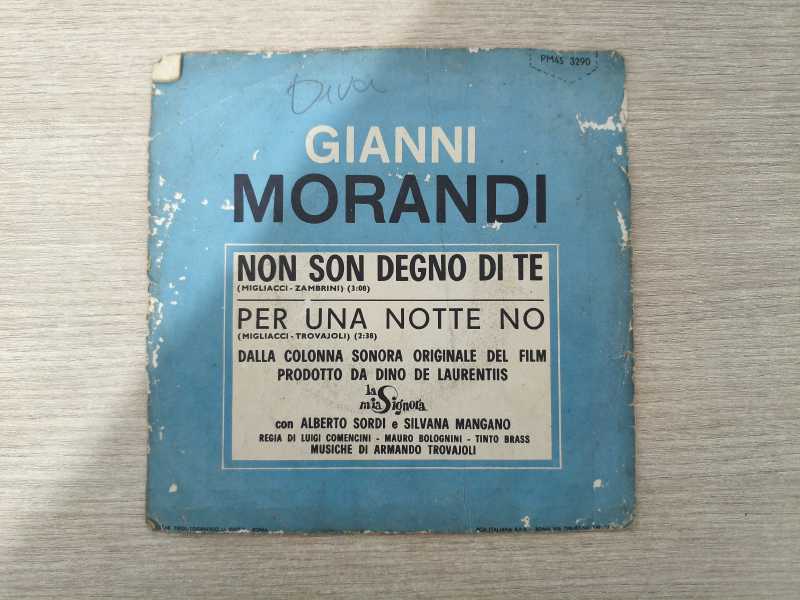 Compacto Vinil Gianni Morandi Non Son Degno Di Te Importado