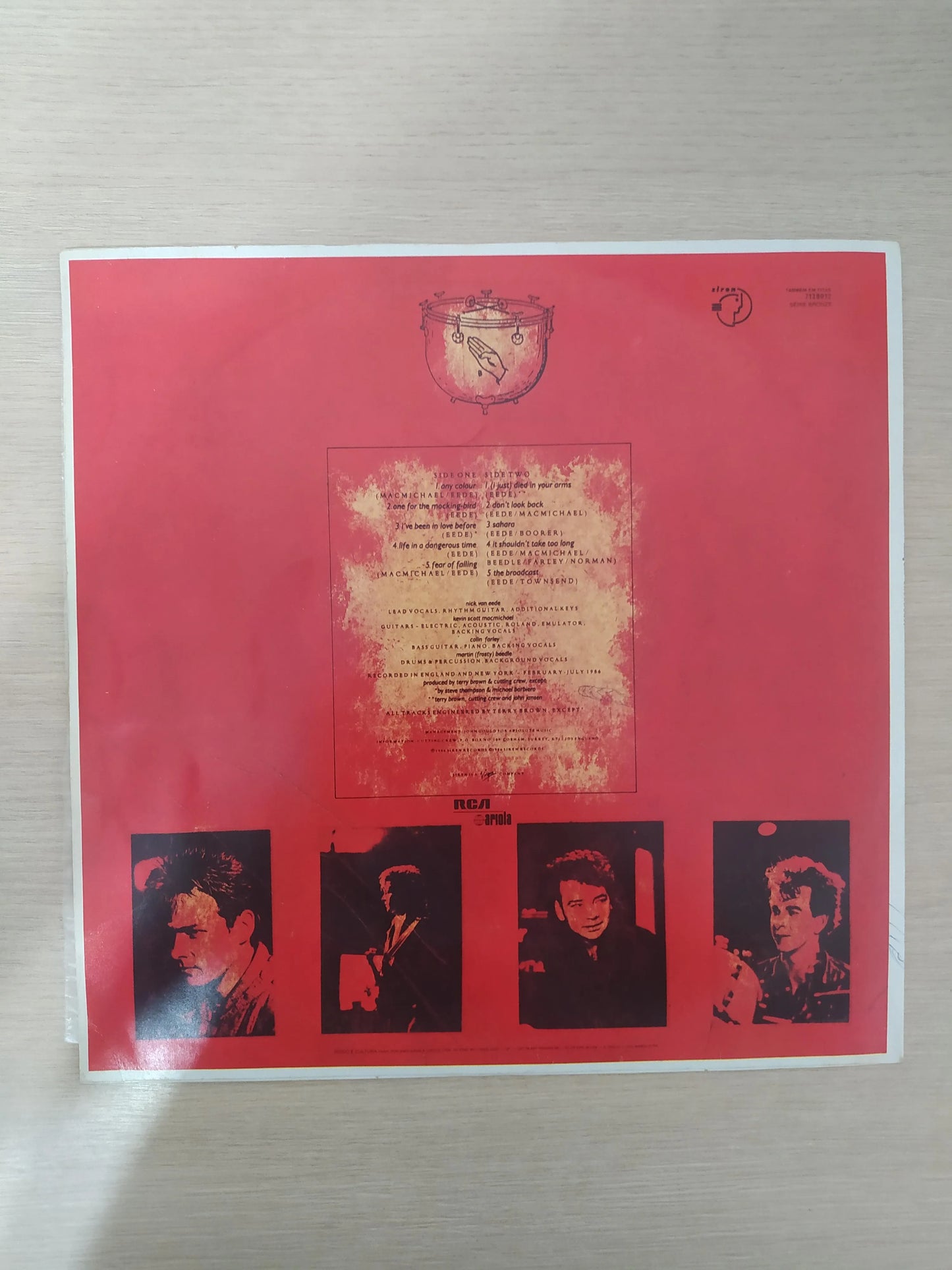 Lp Vinil Cutting Crew Broadcast Com Encarte