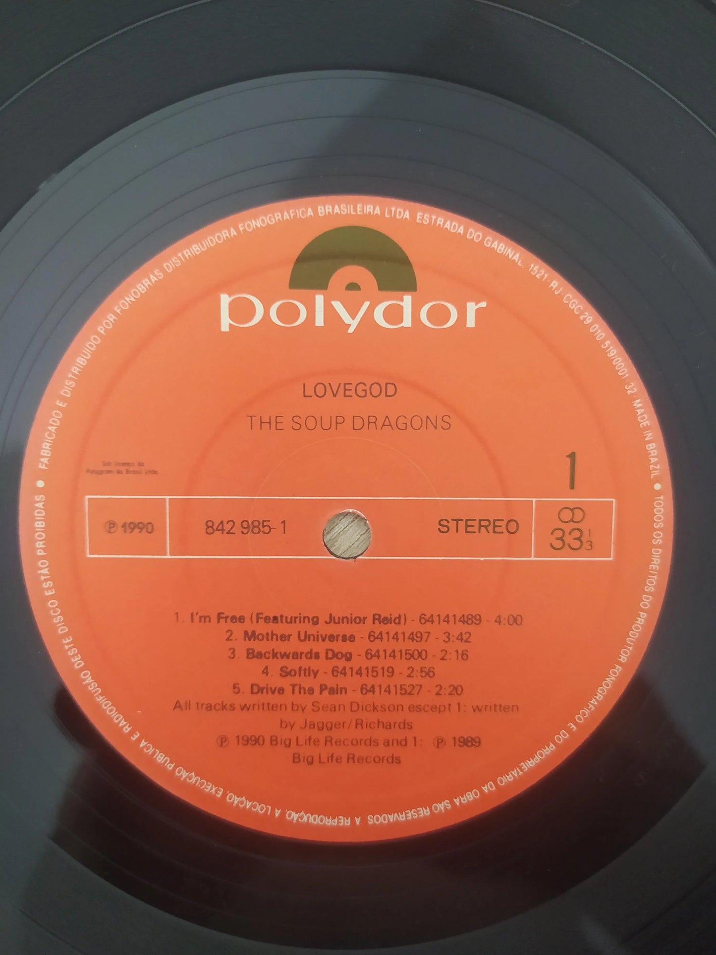 Lp Vinil The Soup Dragons Lovegod Com Encarte