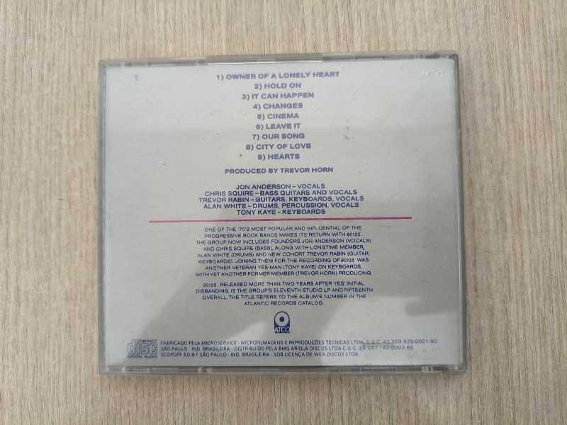 CD Yes 90125