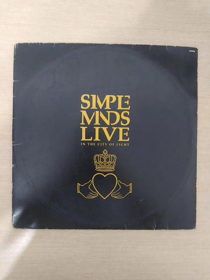 Lp Vinil Simple Minds Live In The City Of Light Capa Dupla