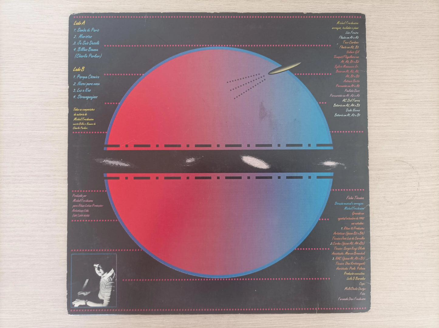 Lp Vinil Michel Freidenson Parque Cósmico