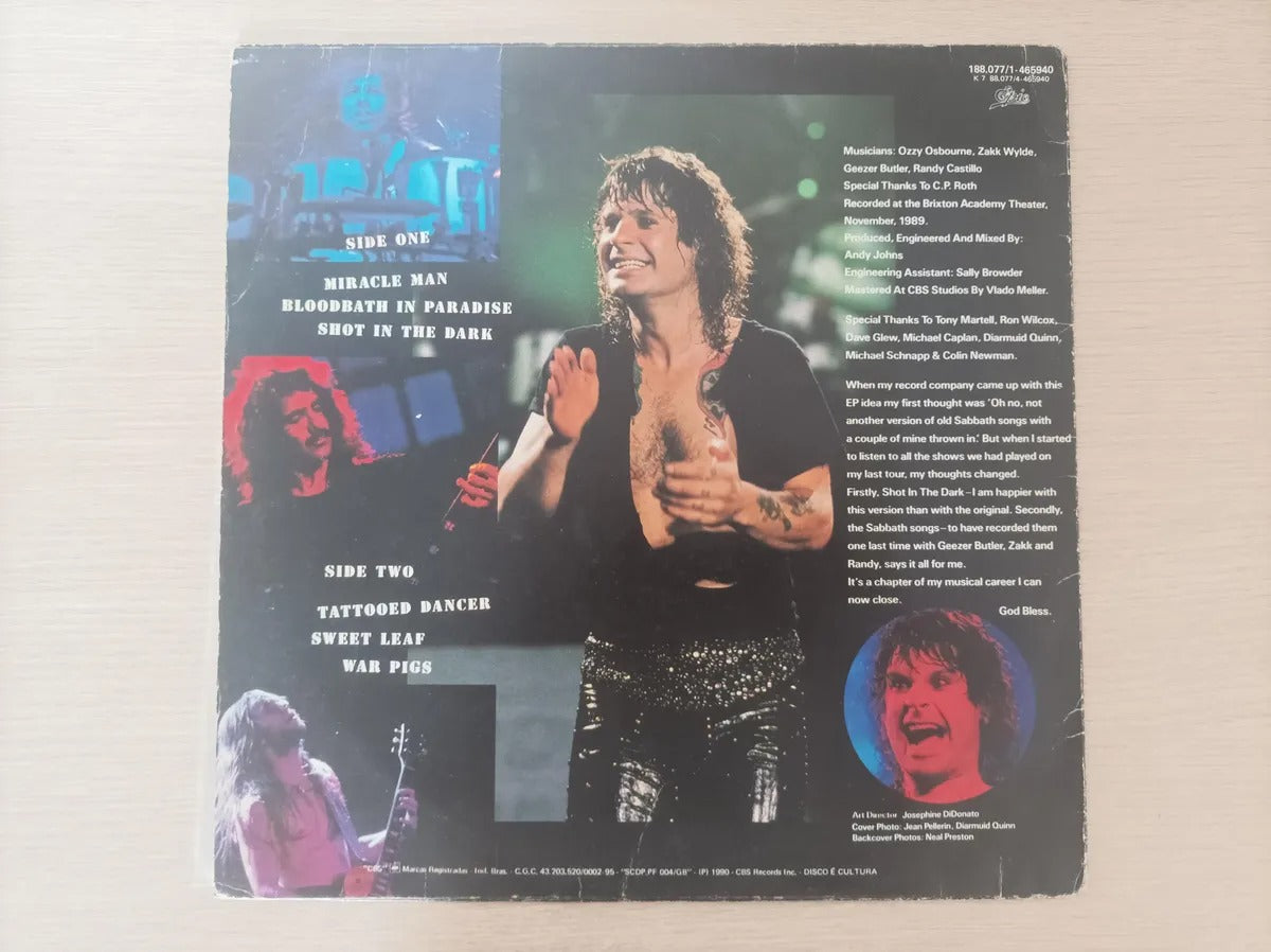 Lp Vinil Ozzy Osbourne Just Say Ozzy