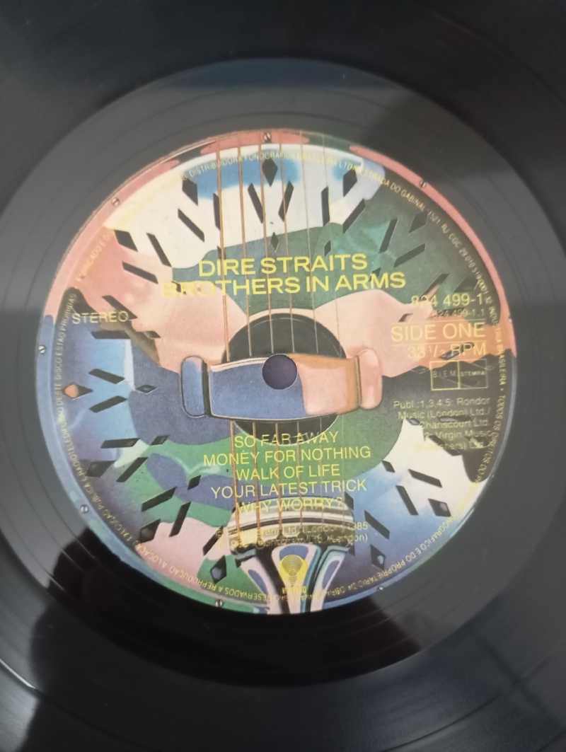 Lp Vinil Dire Straits Brothers In Arms Com Encarte