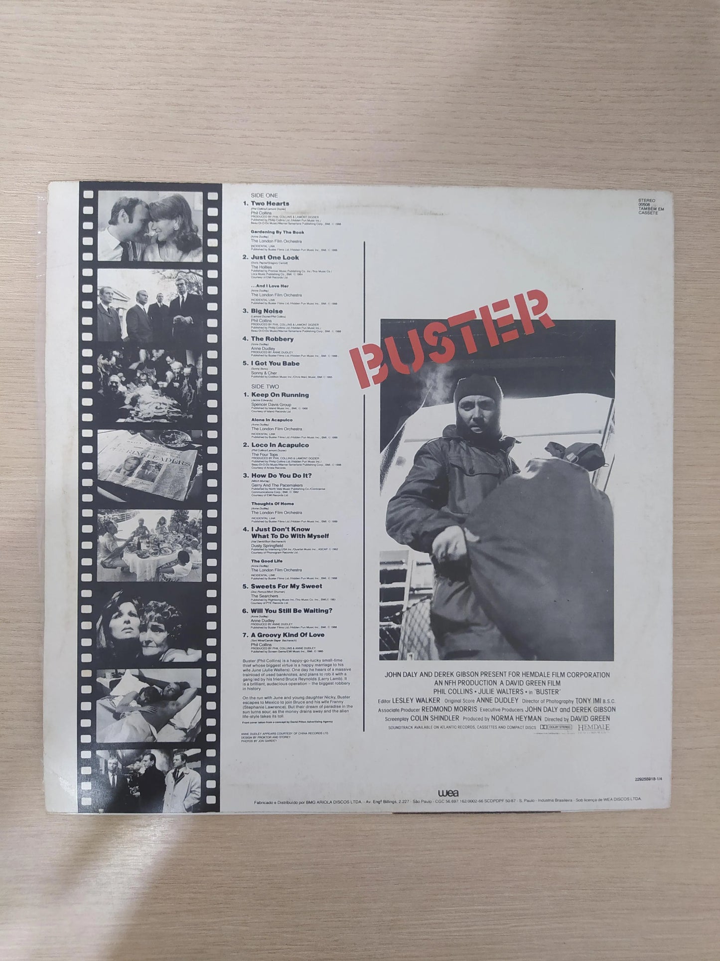 Disco Vinil Buster Phil Collins A