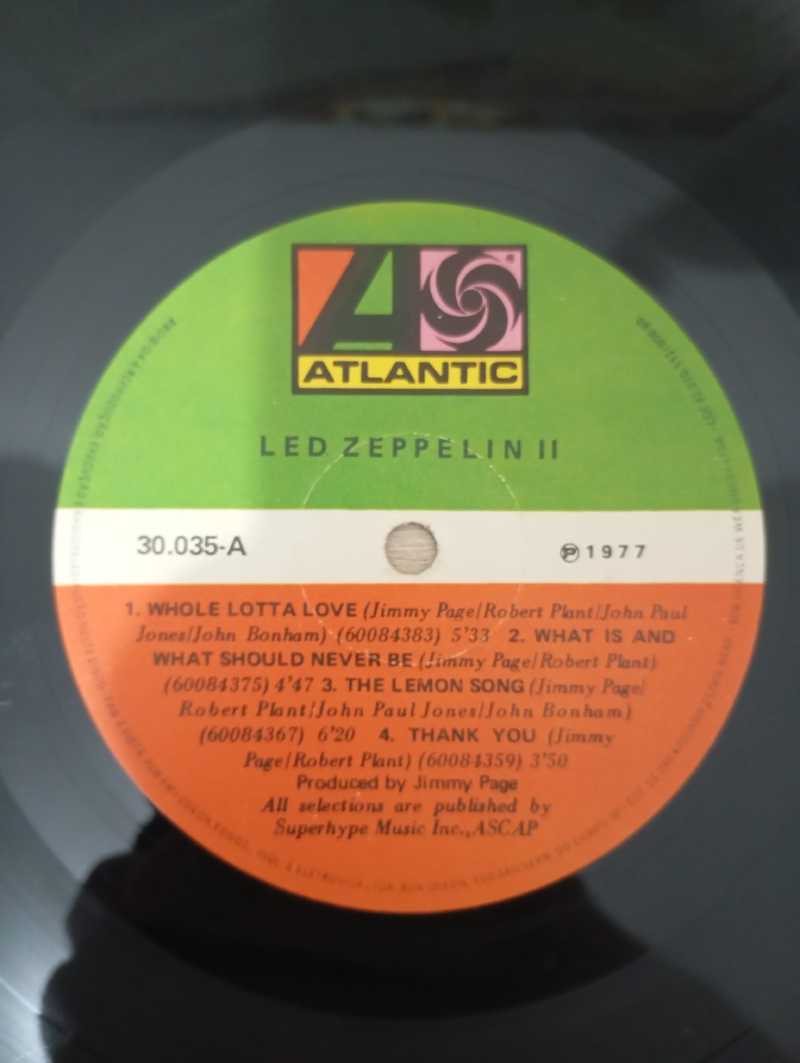 Lp Vinil Led Zeppelin II Capa Dupla