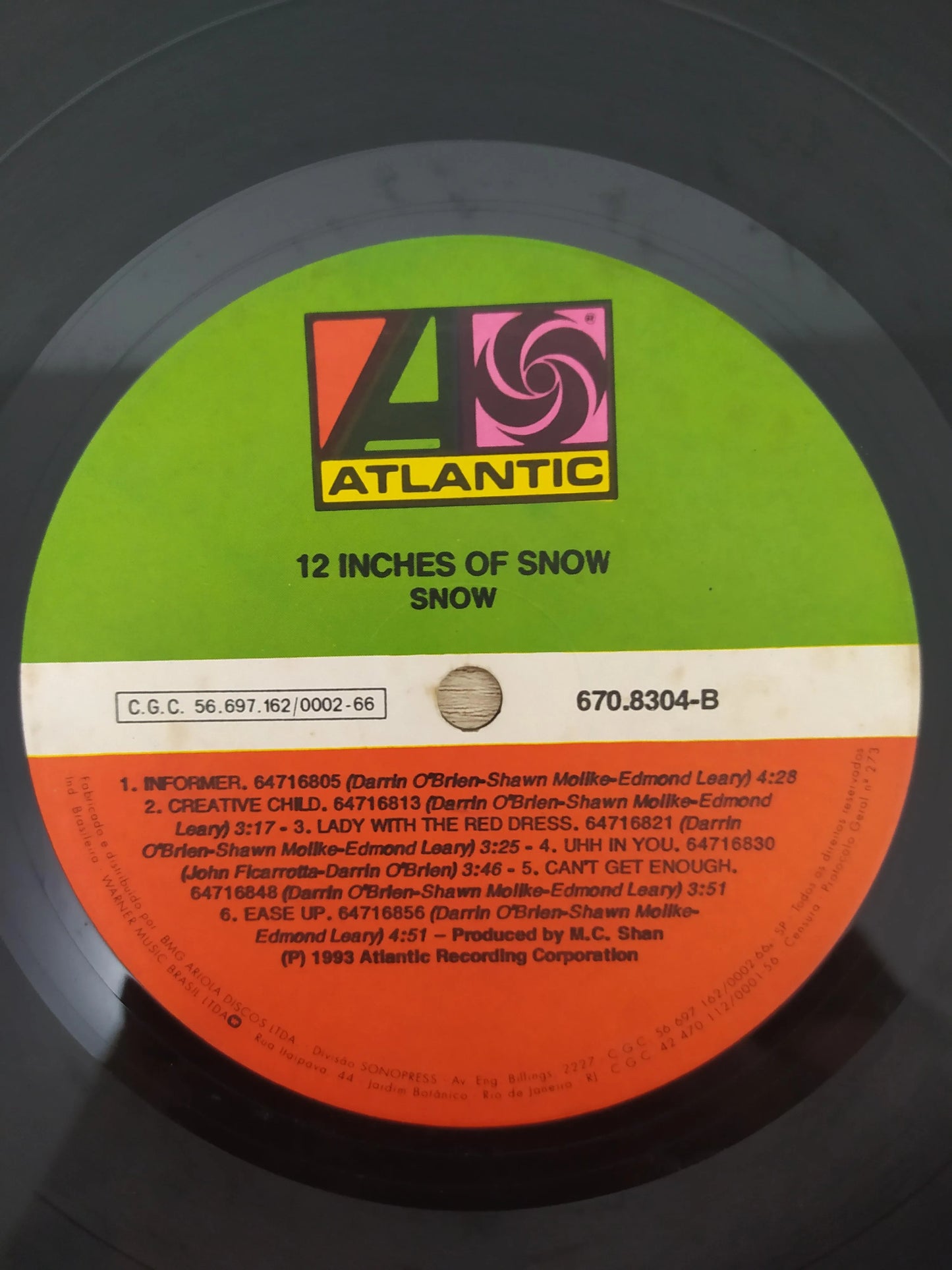 Lp Vinil Snow 12 Inches Of Snow