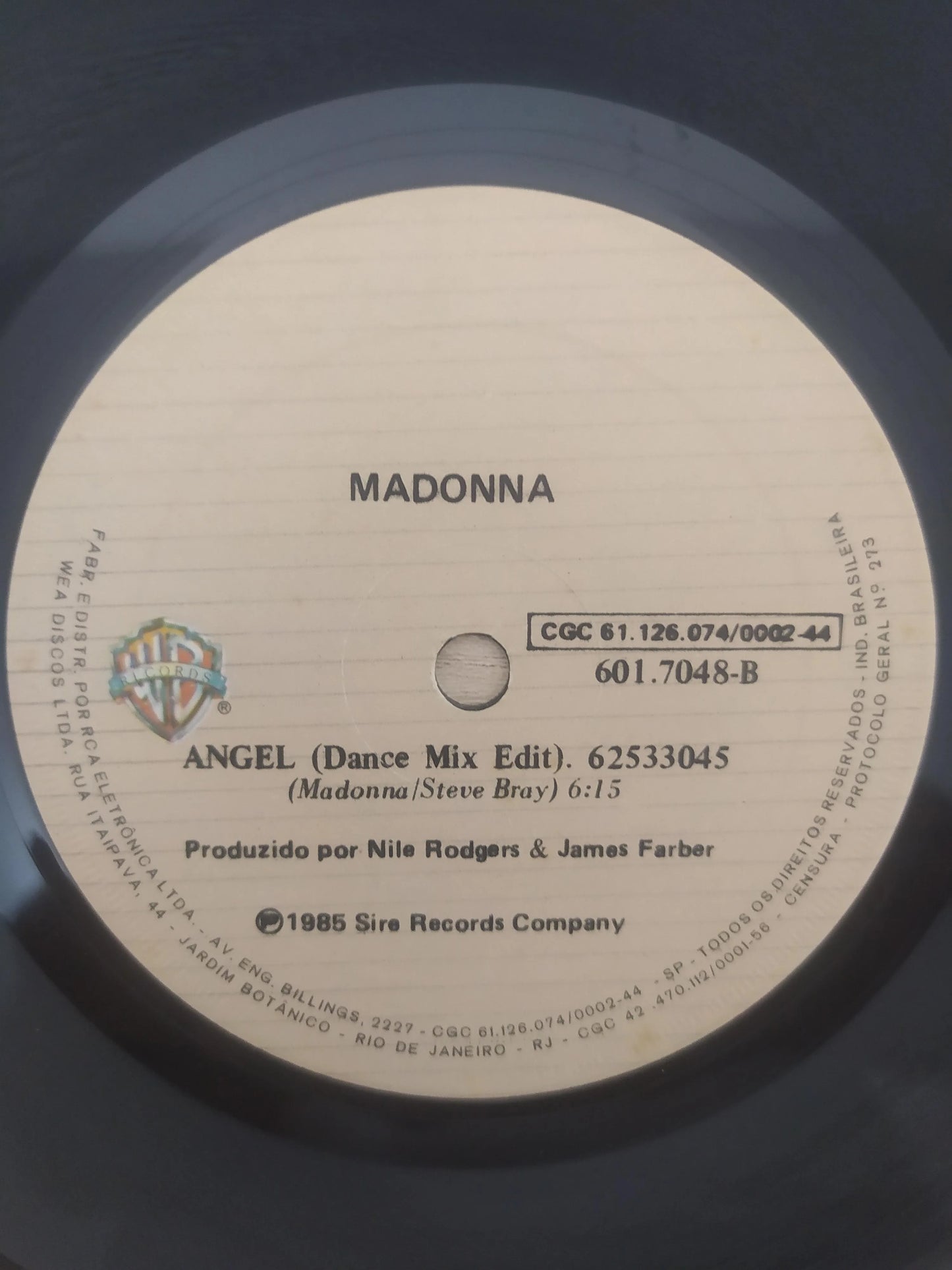 Vinil Compacto Madonna Angel