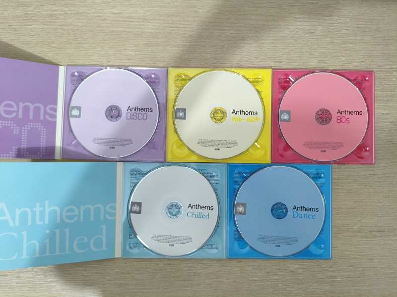 CD Ministry of Sound Anthems Collection Quíntuplo Importado