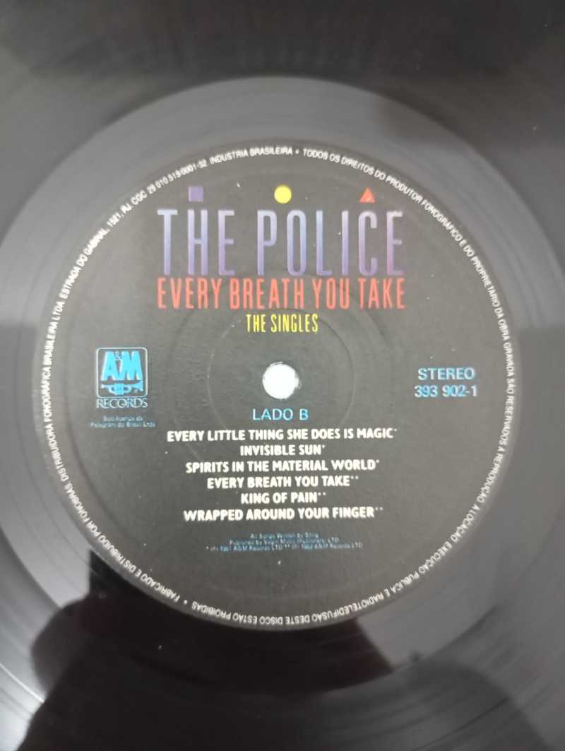 Lp Vinil The Police Every Breath You Take (The Singles) Com