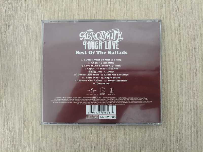 CD Aerosmith Tough Love Best of the Ballads