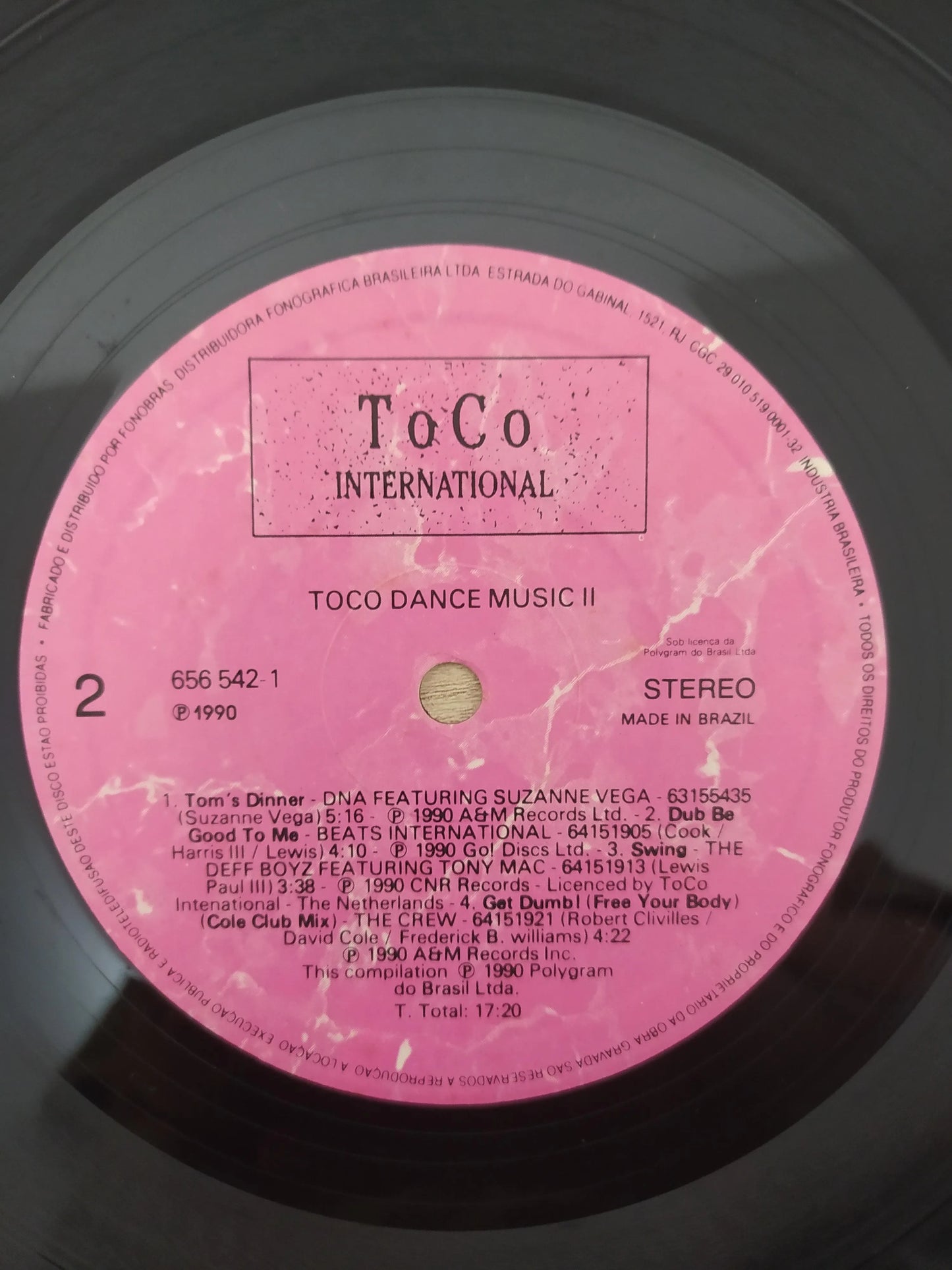 Lp Vinil Toco Dance Music II