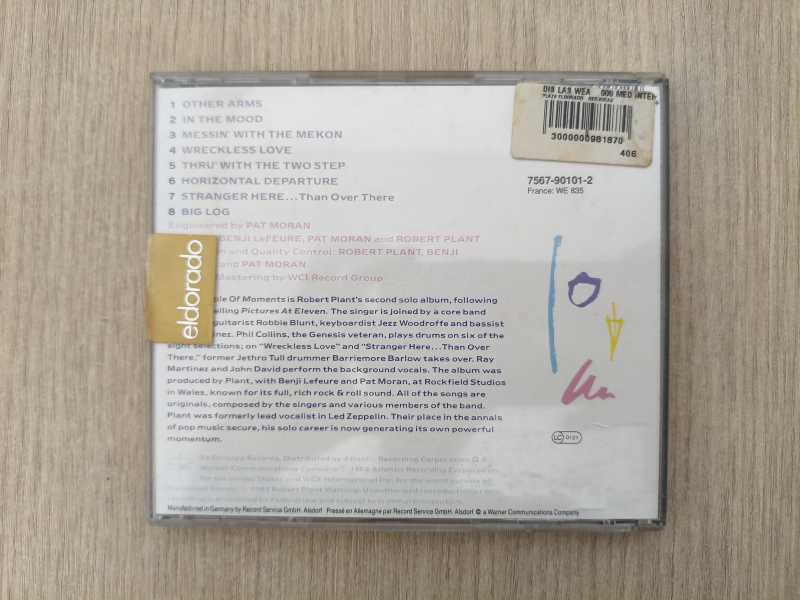 CD Robert Plant The Principle Of Moments Importado