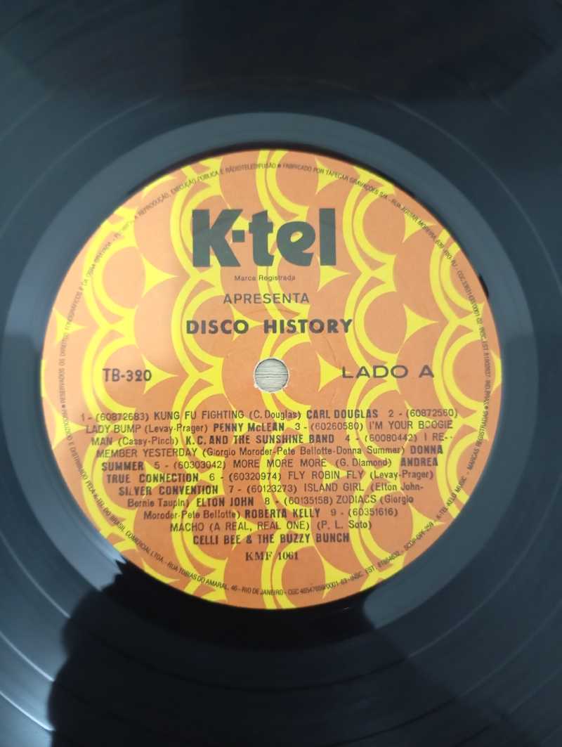 Lp Vinil K-TEL Disco History