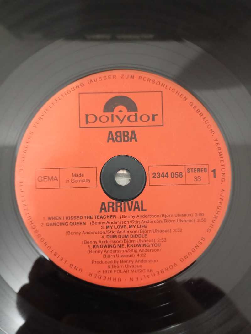 Lp Vinil ABBA Arrival Com Encarte Importado