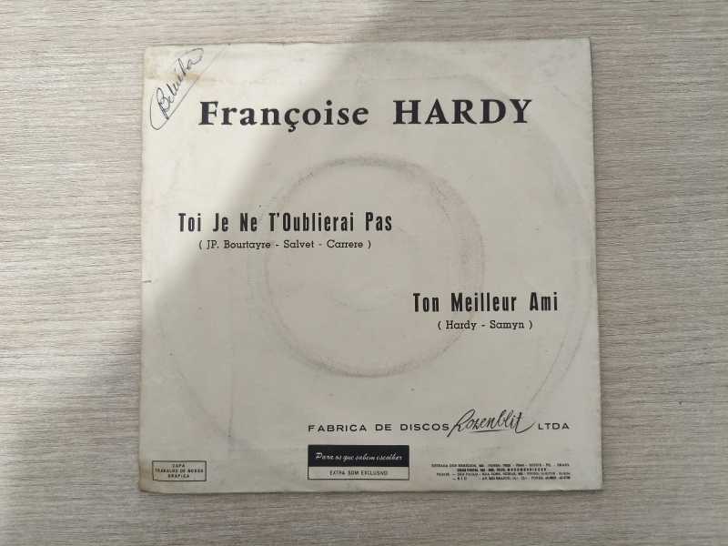 Compacto Vinil Françoise Hardy Toi Je Ne T'oublierai Pas