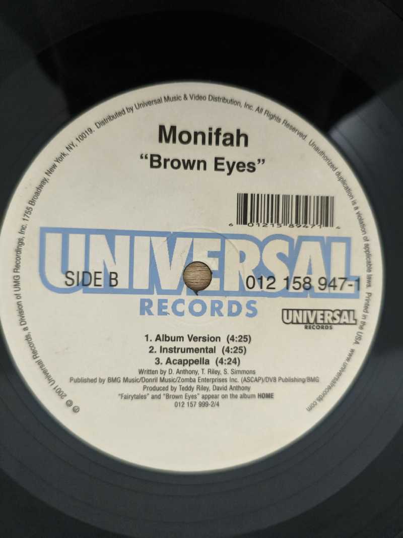 Lp Vinil Monifah Fairytales / Brown Eyes Importado