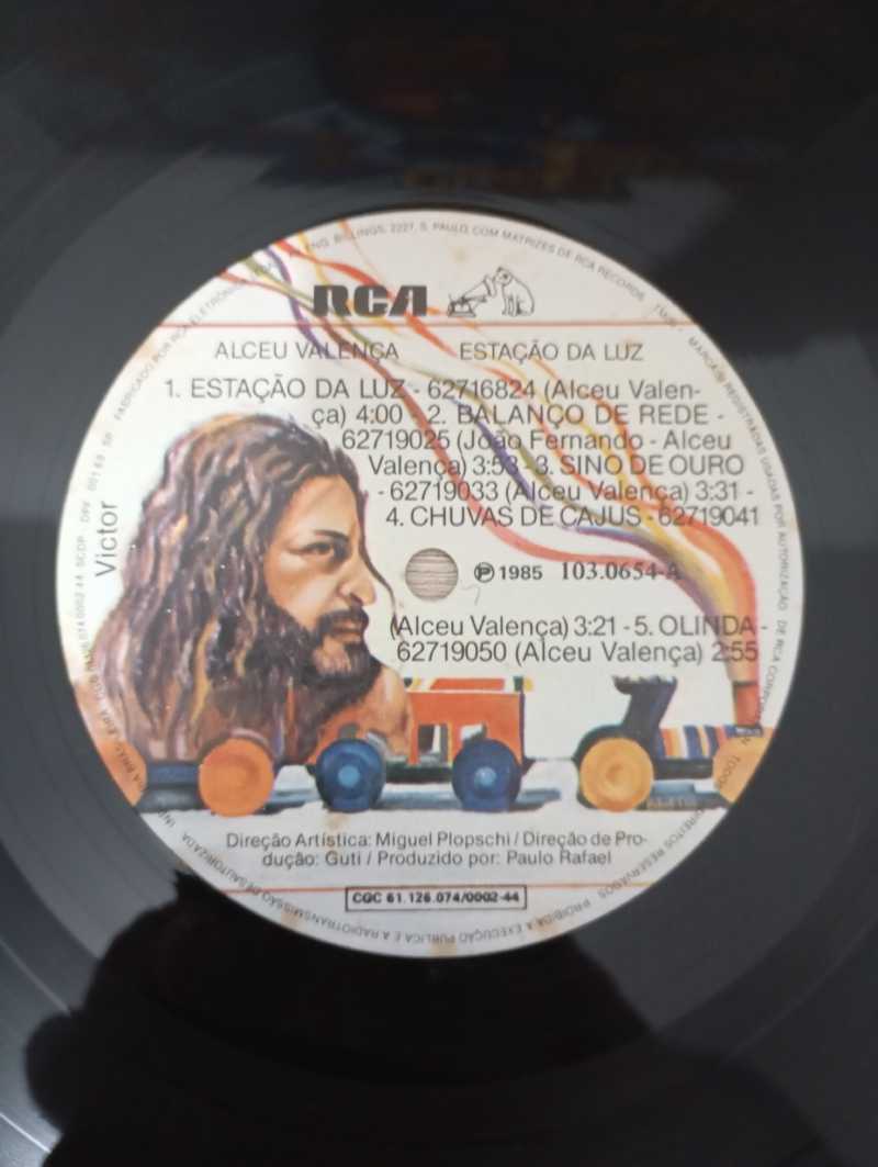 Lp Vinil Alceu Valença Estação Da Luz