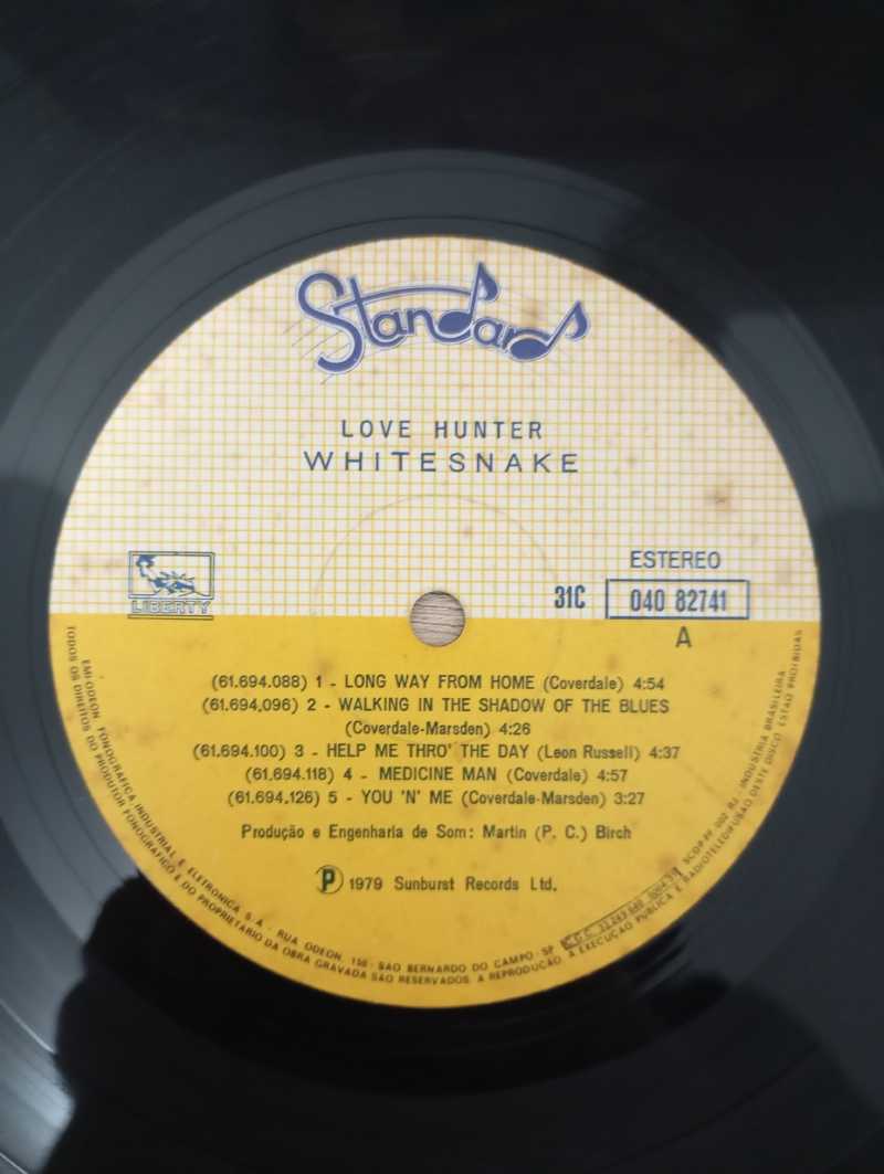 Lp Vinil Whitesnake Lovehunter