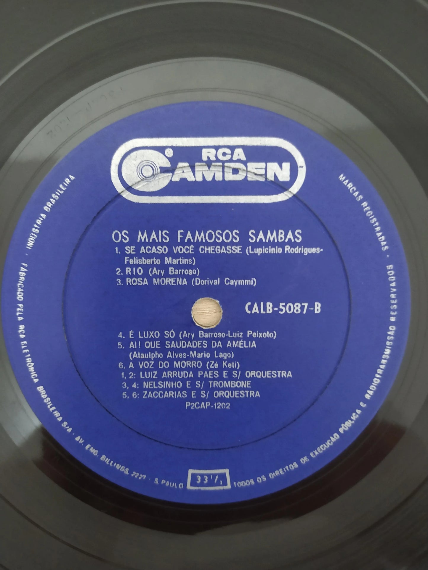 Lp Vinil Os Mais Famosos Sambas