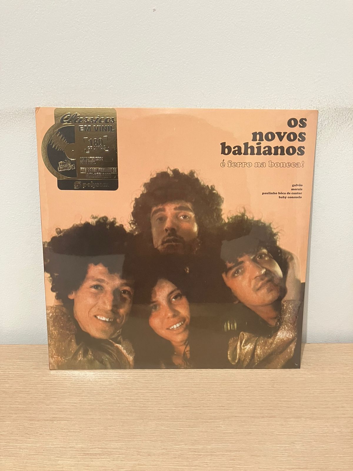 Disco Vinil Os Novos Baianos É Ferro Na Boneca Novo Lacrado A