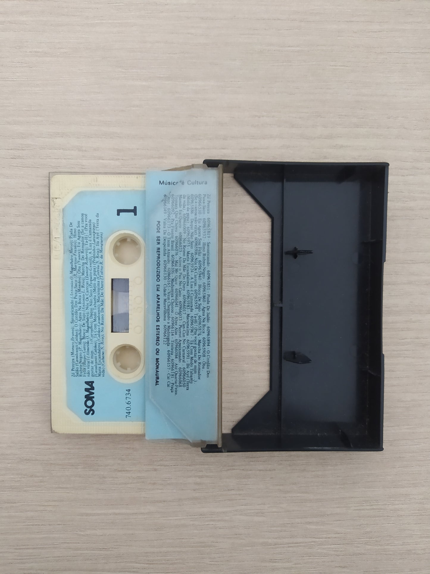 Fita K7 Cassete Samba, Suor e Ouriço Vol. 4