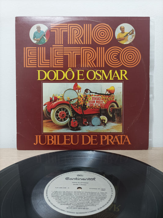 Lp Vinil Trio Elétrico Dodô E Osmar Jubileu de Prata