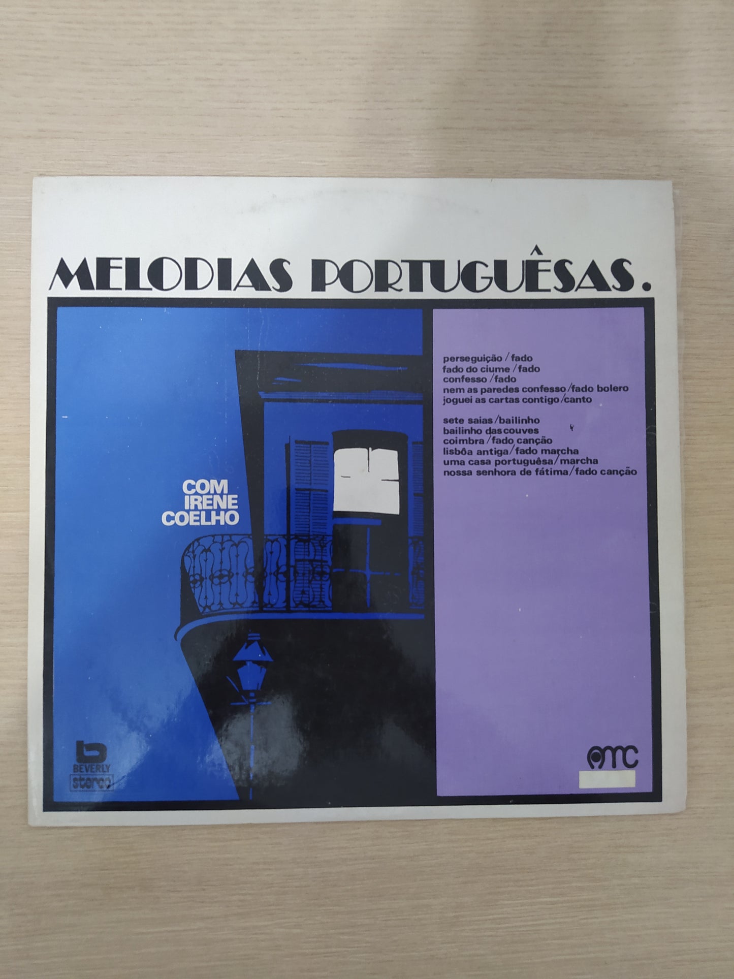 Lp Vinil Melodias Portuguesas