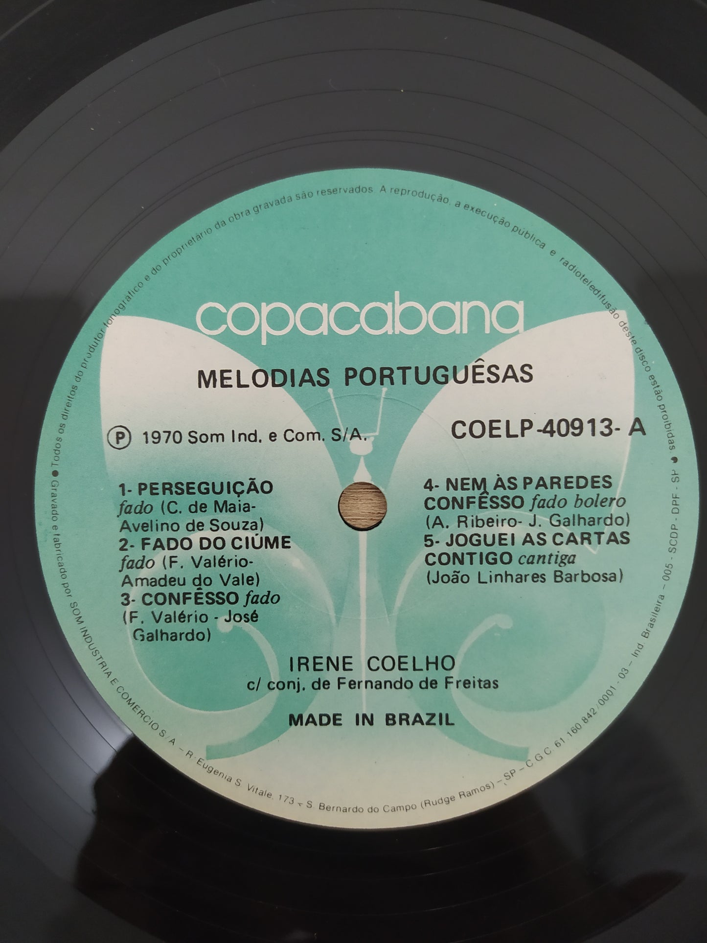 Lp Vinil Melodias Portuguesas