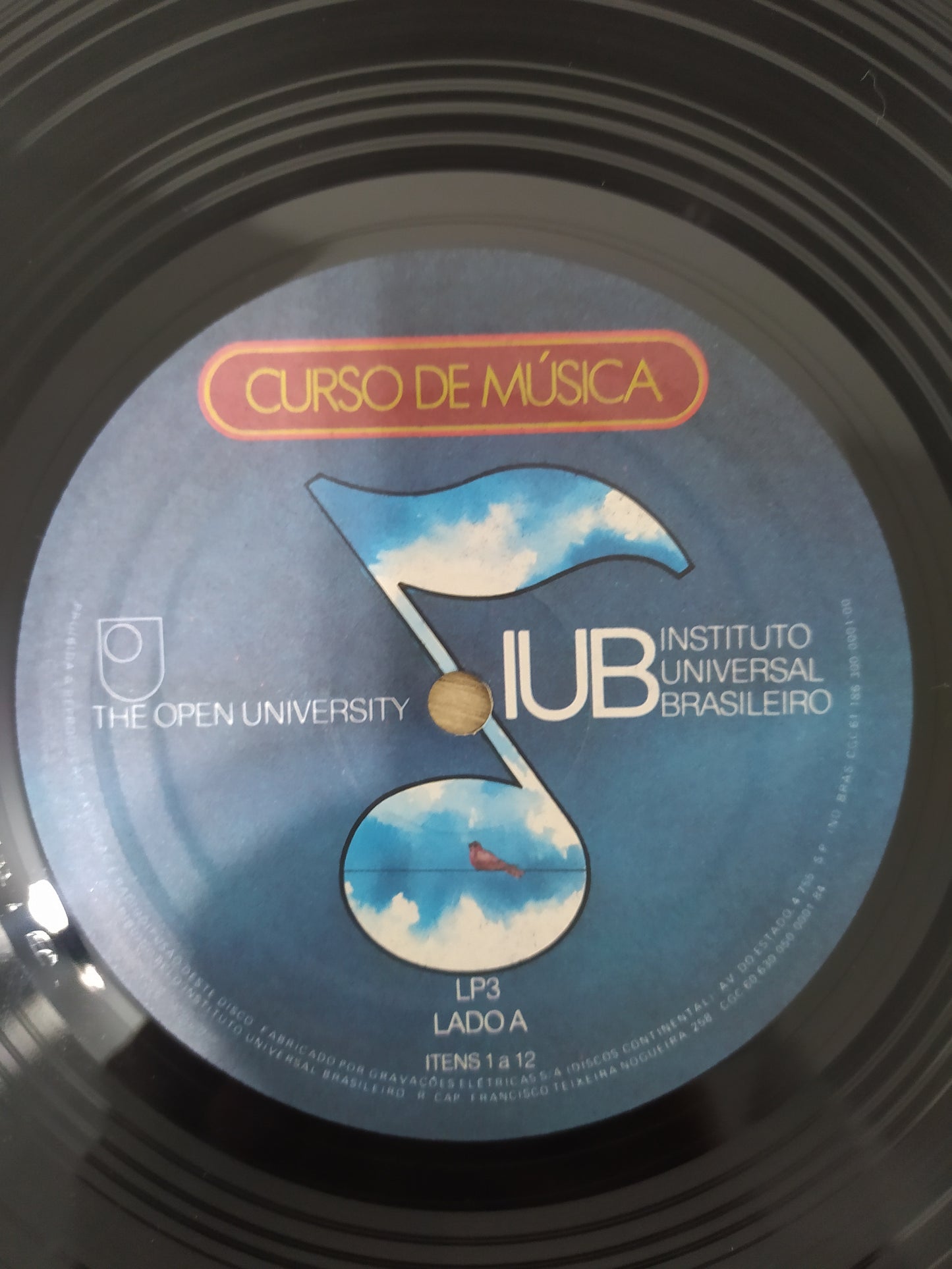 Lp Vinil Box Curso de Música Ilustrações Musicais 5 LPs
