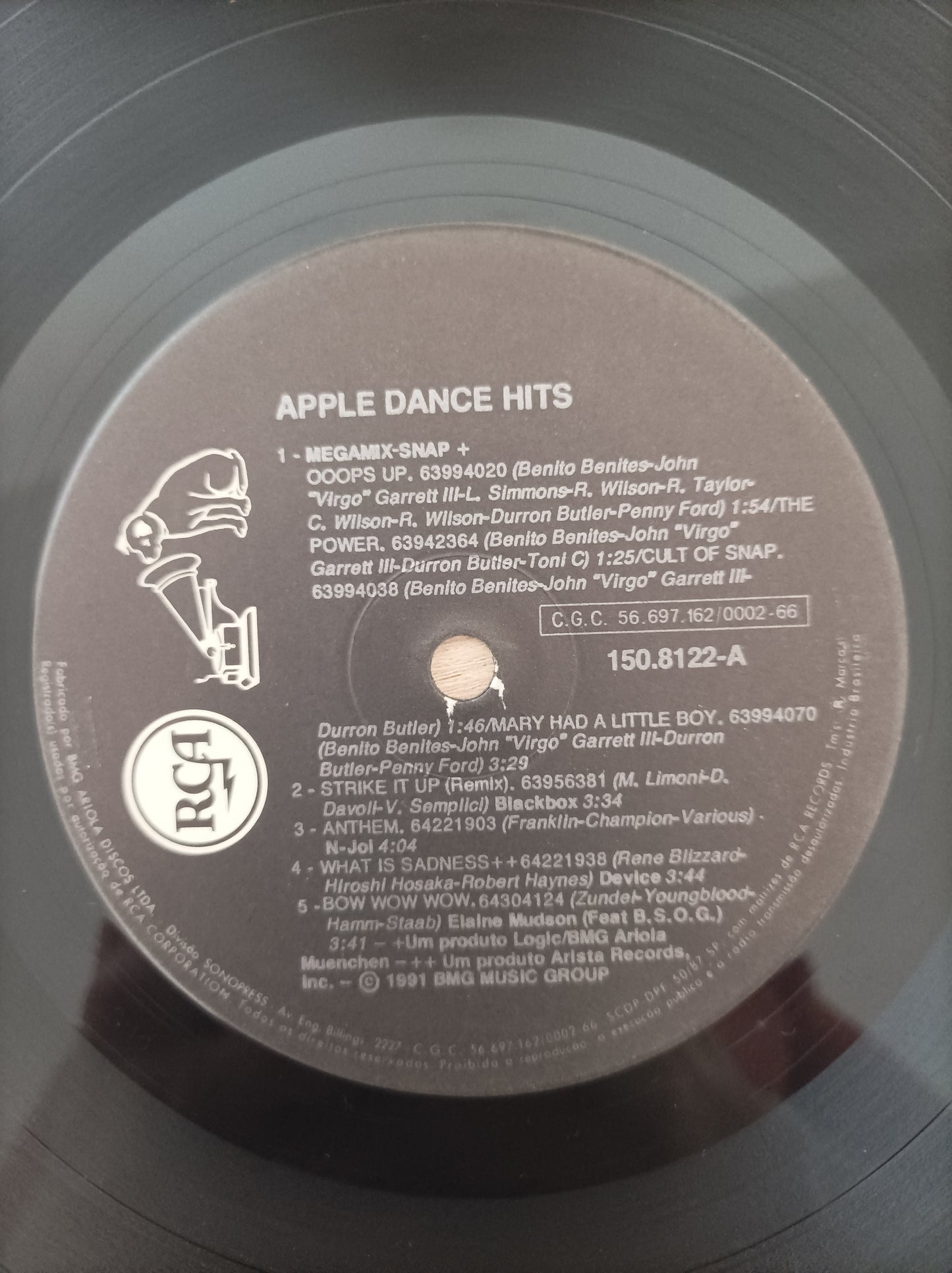 Lp Vinil Apple Dance Hits