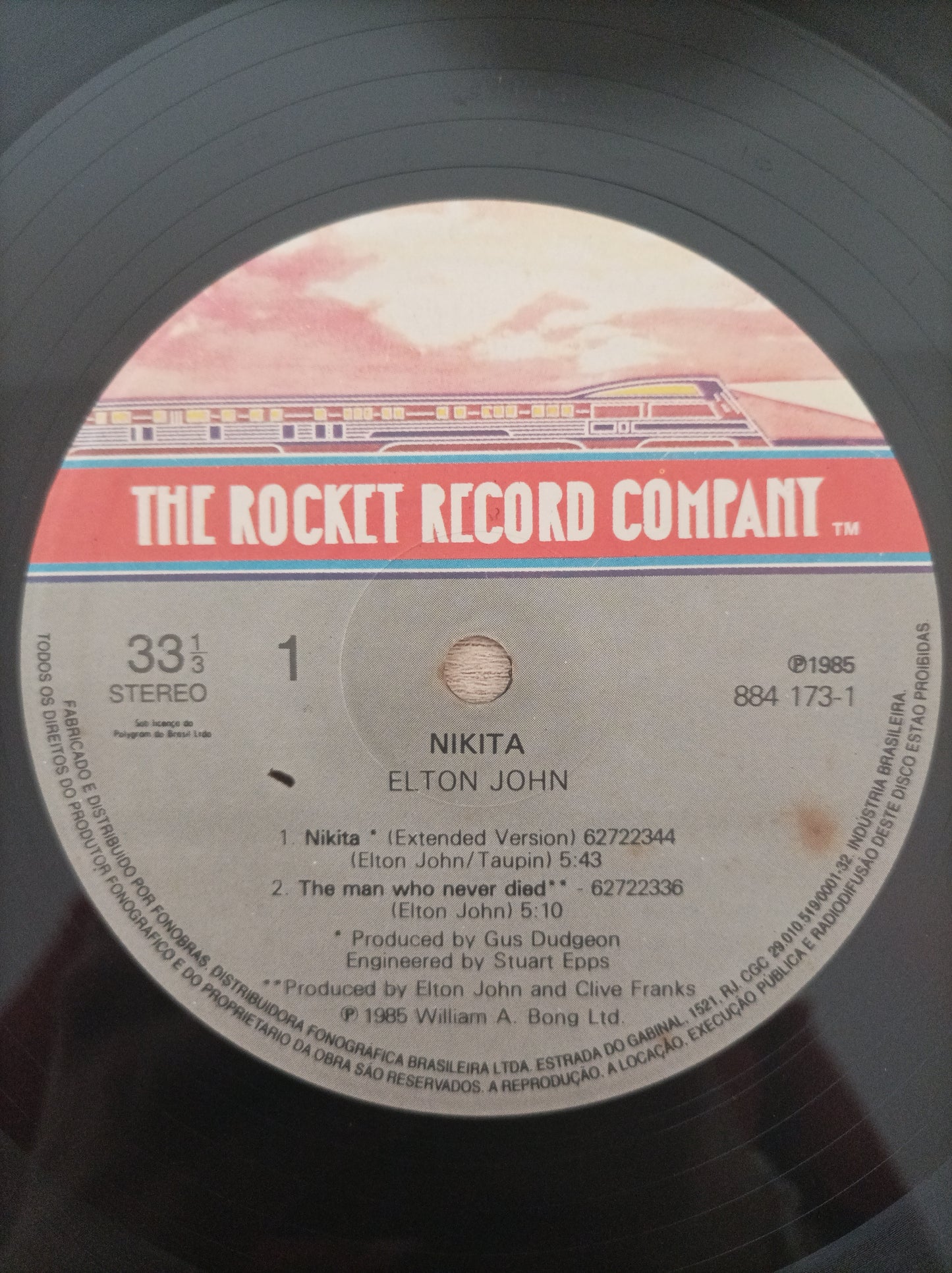 Lp Vinil Elton John Nikita