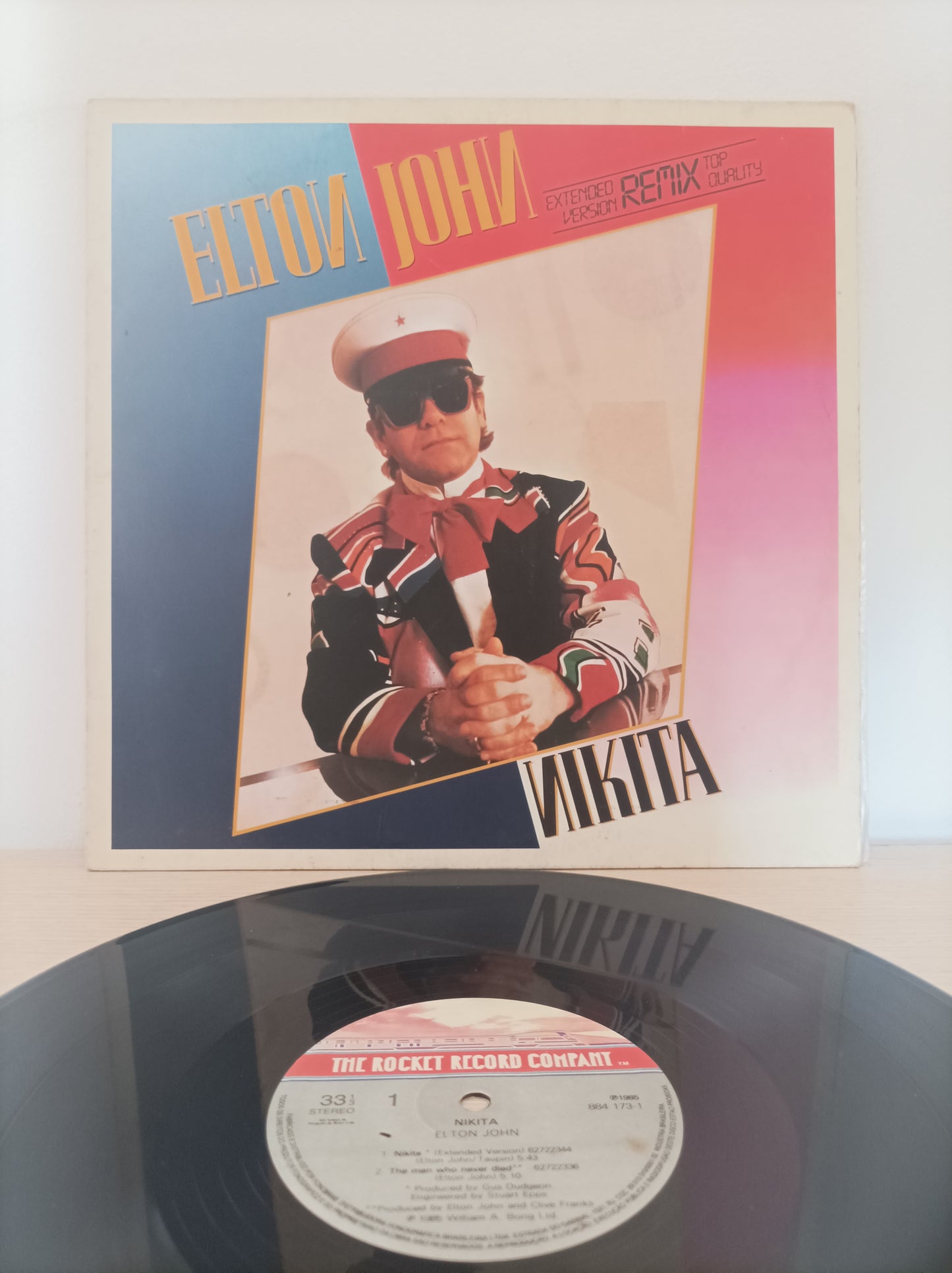 Lp Vinil Elton John Nikita