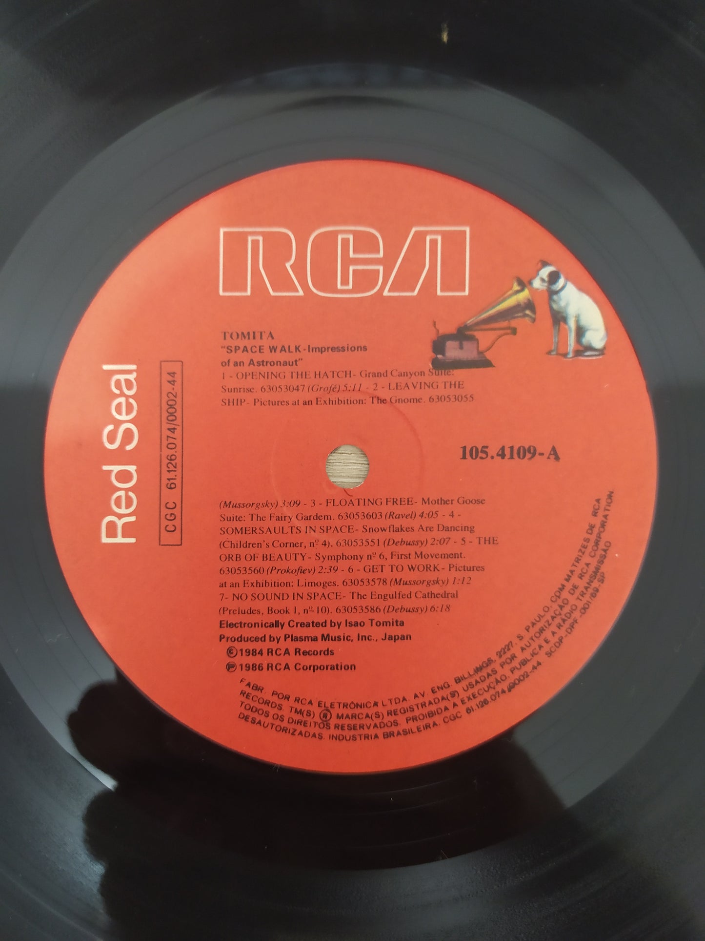 Lp Vinil Tomita Space Walk Impressions Of An Astronaut